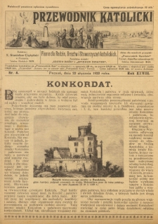 Przewodnik Katolicki. 1922 R.28 nr4