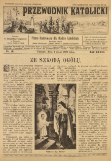 Przewodnik Katolicki. 1922 R.28 nr19