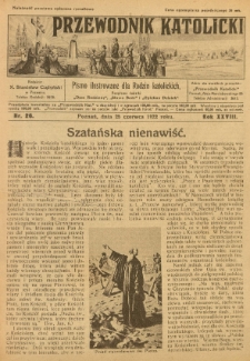 Przewodnik Katolicki. 1922 R.28 nr26