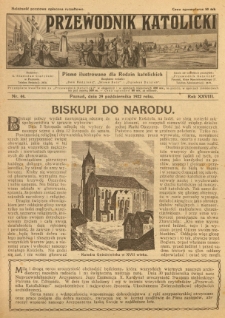 Przewodnik Katolicki. 1922 R.28 nr44
