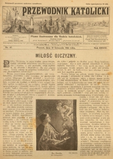 Przewodnik Katolicki. 1922 R.28 nr47