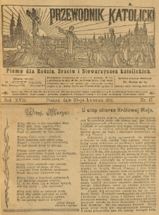 Przewodnik Katolicki. 1911 R.17 nr17
