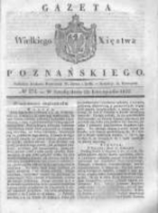 Gazeta Wielkiego Xięstwa Poznańskiego 1837.11.22 Nr274