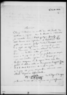 D. Colladon do Lazare Augé. List z 16 VIII 1830 roku