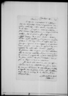 Bathilde Conseillant do niezidentyfikowanego odbiorcy. List z 10 III 1860 roku