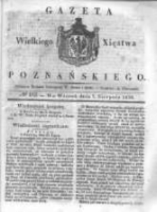 Gazeta Wielkiego Xięstwa Poznańskiego 1838.08.07 Nr182