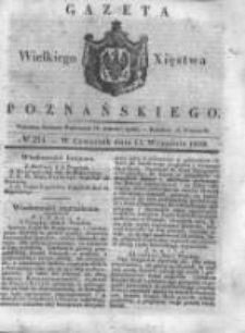 Gazeta Wielkiego Xięstwa Poznańskiego 1838.09.13 Nr214