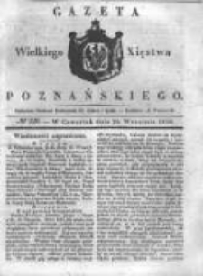 Gazeta Wielkiego Xięstwa Poznańskiego 1838.09.20 Nr220