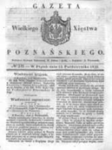 Gazeta Wielkiego Xięstwa Poznańskiego 1838.10.12 Nr239