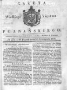 Gazeta Wielkiego Xięstwa Poznańskiego 1838.11.23 Nr275