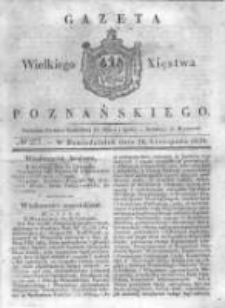 Gazeta Wielkiego Xięstwa Poznańskiego 1838.11.26 Nr277