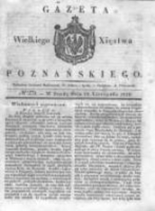 Gazeta Wielkiego Xięstwa Poznańskiego 1838.11.28 Nr279