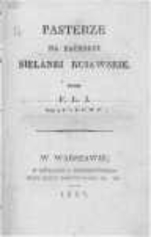 Pasterze na Bachorzy. Sielanki kujawskie przez F.L.J.