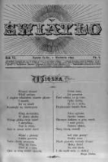 Światło. Pismo Ludowe Ilustrowane Poświęcone Nauce i Rozrywce. 1892 R.6 nr7