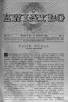 Światło. Pismo Ludowe Ilustrowane Poświęcone Nauce i Rozrywce. 1892 R.6 nr8