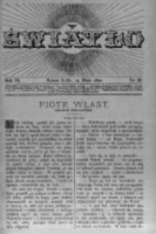 Światło. Pismo Ludowe Ilustrowane Poświęcone Nauce i Rozrywce. 1892 R.6 nr10