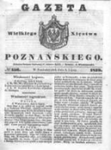 Gazeta Wielkiego Xięstwa Poznańskiego 1839.07.08 Nr156