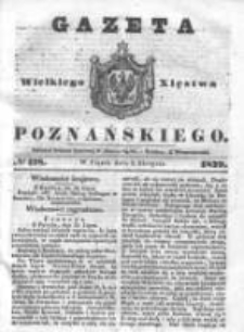 Gazeta Wielkiego Xięstwa Poznańskiego 1839.08.02 Nr178