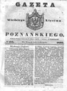 Gazeta Wielkiego Xięstwa Poznańskiego 1839.08.06 Nr181