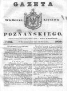 Gazeta Wielkiego Xięstwa Poznańskiego 1839.08.12 Nr186
