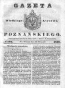 Gazeta Wielkiego Xięstwa Poznańskiego 1839.08.20 Nr193
