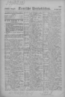 Armee-Verordnungsblatt. Deutsche Verlustlisten 1918.04.22 Ausgabe 1863