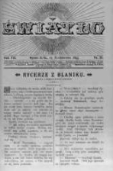 Światło. Pismo Ludowe Ilustrowane Poświęcone Nauce i Rozrywce. 1893 R.7 nr20