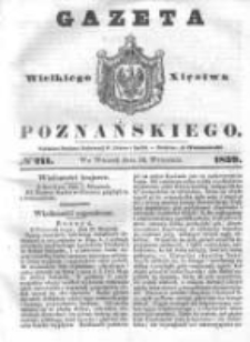 Gazeta Wielkiego Xięstwa Poznańskiego 1839.09.10 Nr211