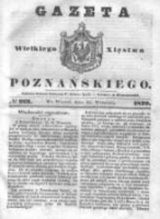 Gazeta Wielkiego Xięstwa Poznańskiego 1839.09.24 Nr223