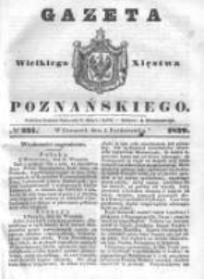Gazeta Wielkiego Xięstwa Poznańskiego 1839.10.03 Nr231