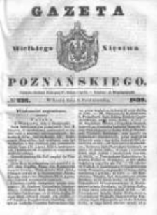 Gazeta Wielkiego Xięstwa Poznańskiego 1839.10.09 Nr236