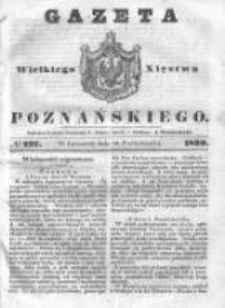 Gazeta Wielkiego Xięstwa Poznańskiego 1839.10.10 Nr237