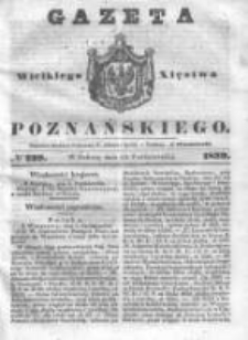 Gazeta Wielkiego Xięstwa Poznańskiego 1839.10.12 Nr239