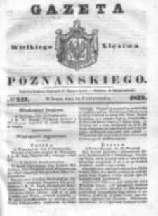 Gazeta Wielkiego Xięstwa Poznańskiego 1839.10.16 Nr242