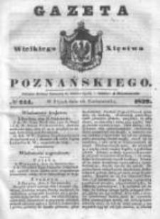 Gazeta Wielkiego Xięstwa Poznańskiego 1839.10.18 Nr244