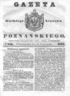 Gazeta Wielkiego Xięstwa Poznańskiego 1839.10.21 Nr246