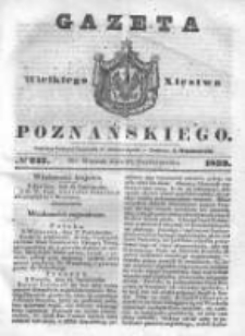 Gazeta Wielkiego Xięstwa Poznańskiego 1839.10.22 Nr247