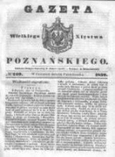 Gazeta Wielkiego Xięstwa Poznańskiego 1839.10.24 Nr249