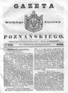 Gazeta Wielkiego Xięstwa Poznańskiego 1839.10.29 Nr253