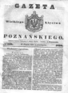 Gazeta Wielkiego Xięstwa Poznańskiego 1839.11.01 Nr256
