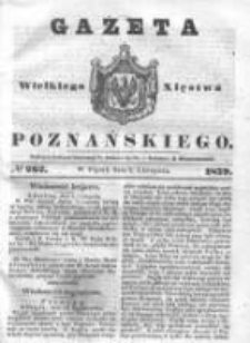 Gazeta Wielkiego Xięstwa Poznańskiego 1839.11.08 Nr262