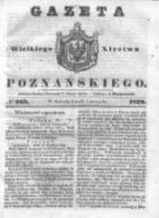 Gazeta Wielkiego Xięstwa Poznańskiego 1839.11.09 Nr263