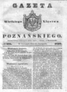 Gazeta Wielkiego Xięstwa Poznańskiego 1839.11.21 Nr273