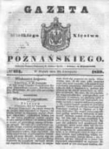 Gazeta Wielkiego Xięstwa Poznańskiego 1839.11.22 Nr274