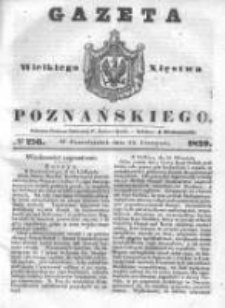 Gazeta Wielkiego Xięstwa Poznańskiego 1839.11.25 Nr276