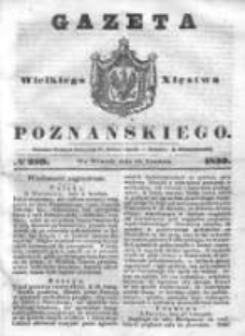 Gazeta Wielkiego Xięstwa Poznańskiego 1839.12.10 Nr289