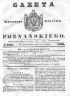 Gazeta Wielkiego Xięstwa Poznańskiego 1839.12.23 Nr300