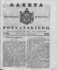 Gazeta Wielkiego Xięstwa Poznańskiego 1842.01.25 Nr20