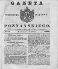 Gazeta Wielkiego Xięstwa Poznańskiego 1842.02.19 Nr42