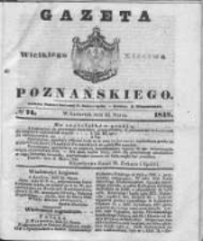 Gazeta Wielkiego Xięstwa Poznańskiego 1842.03.31 Nr74